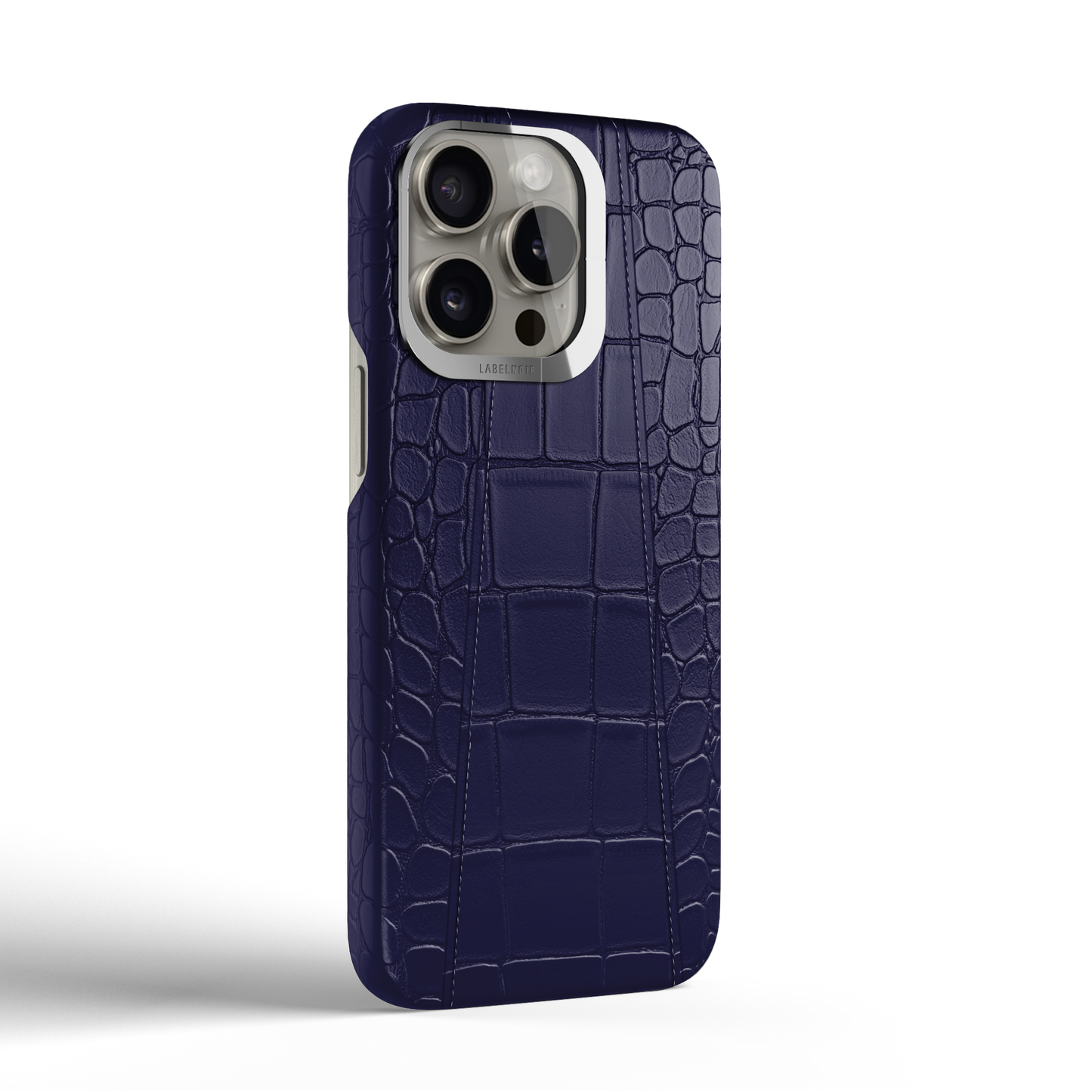 Iphone 16 Pro Max Navy Blue Alligator Case | Magsafe