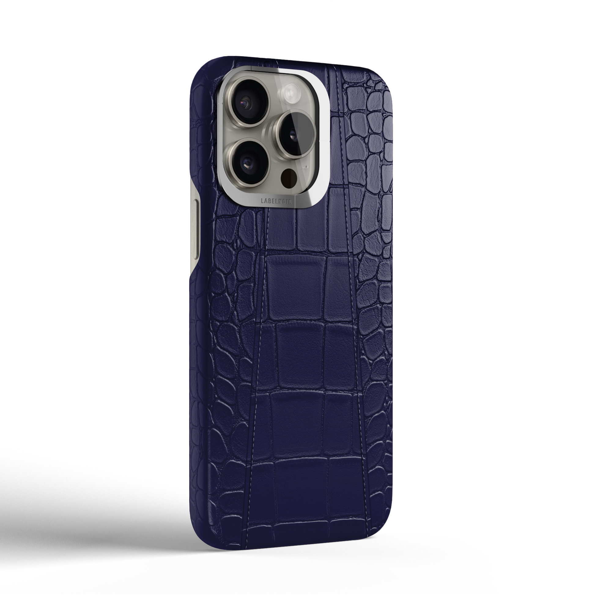 Iphone 16 Pro Max Navy Blue Alligator Case | Magsafe