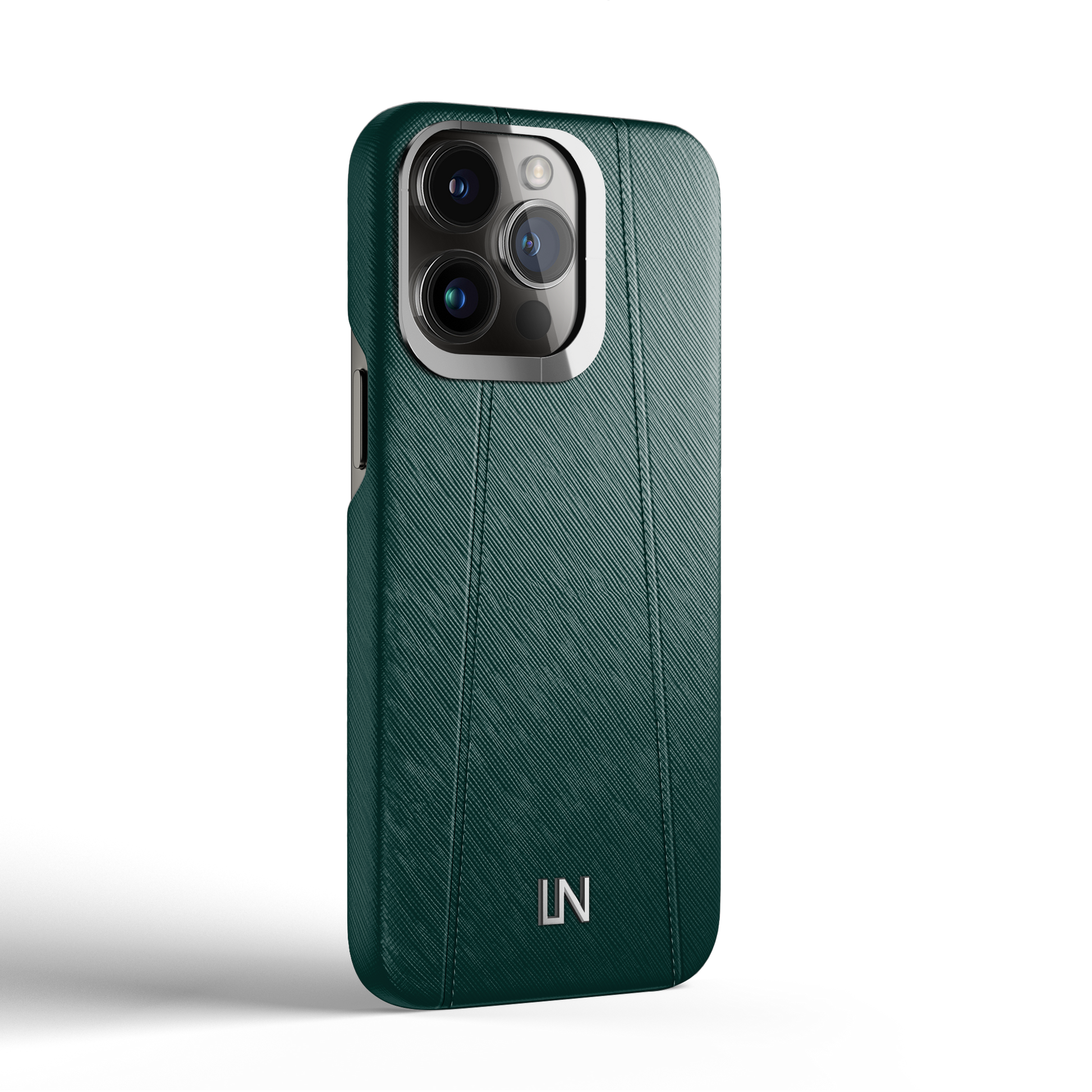 Iphone 13 Green Sapin Saffiano Case