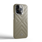 Iphone 13 Pro Taupe Quilted Case