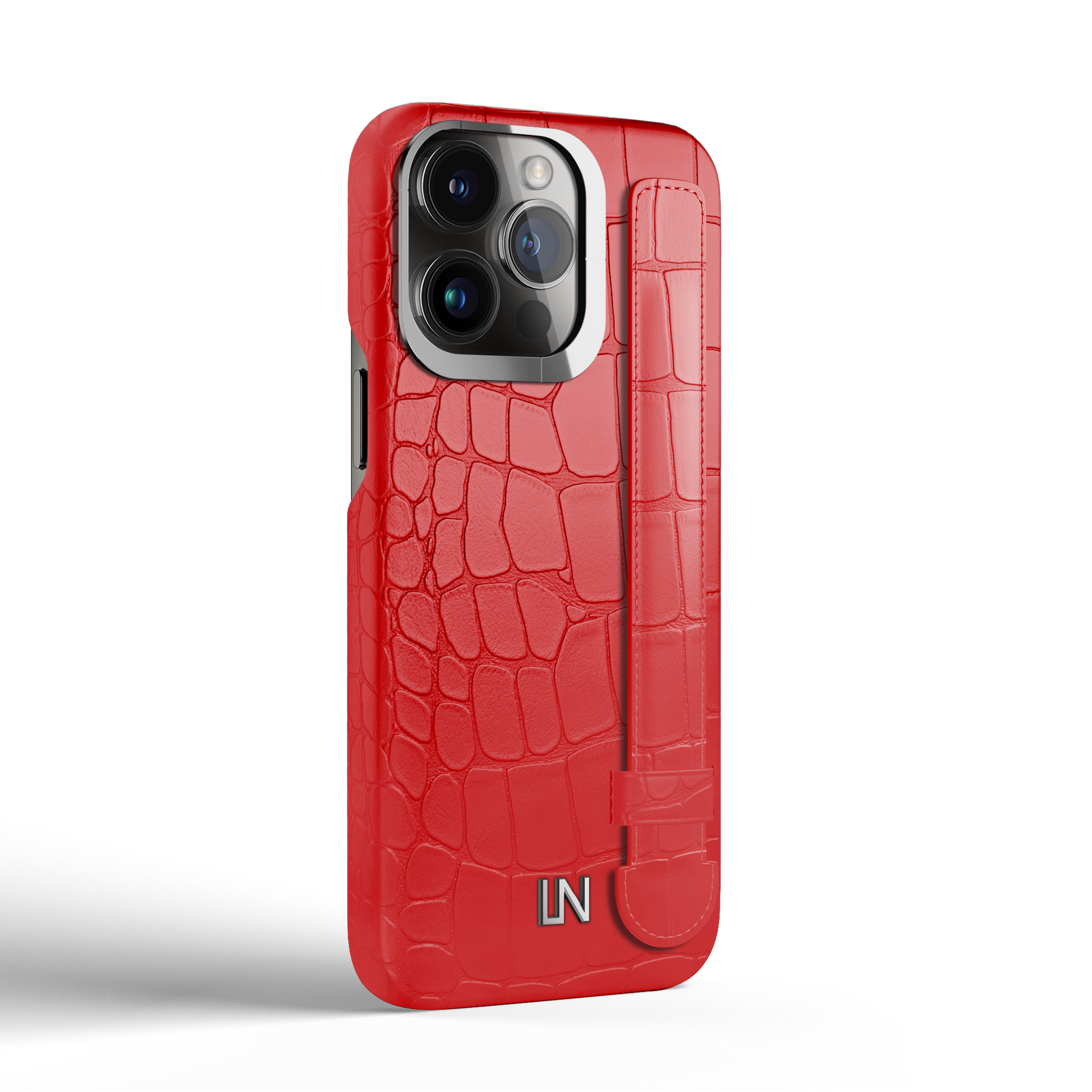 Iphone 13 Pro Red Alligator Strap Case | Magsafe