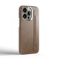 Iphone 16 Pro Taupe Saffiano Strap Case | Magsafe