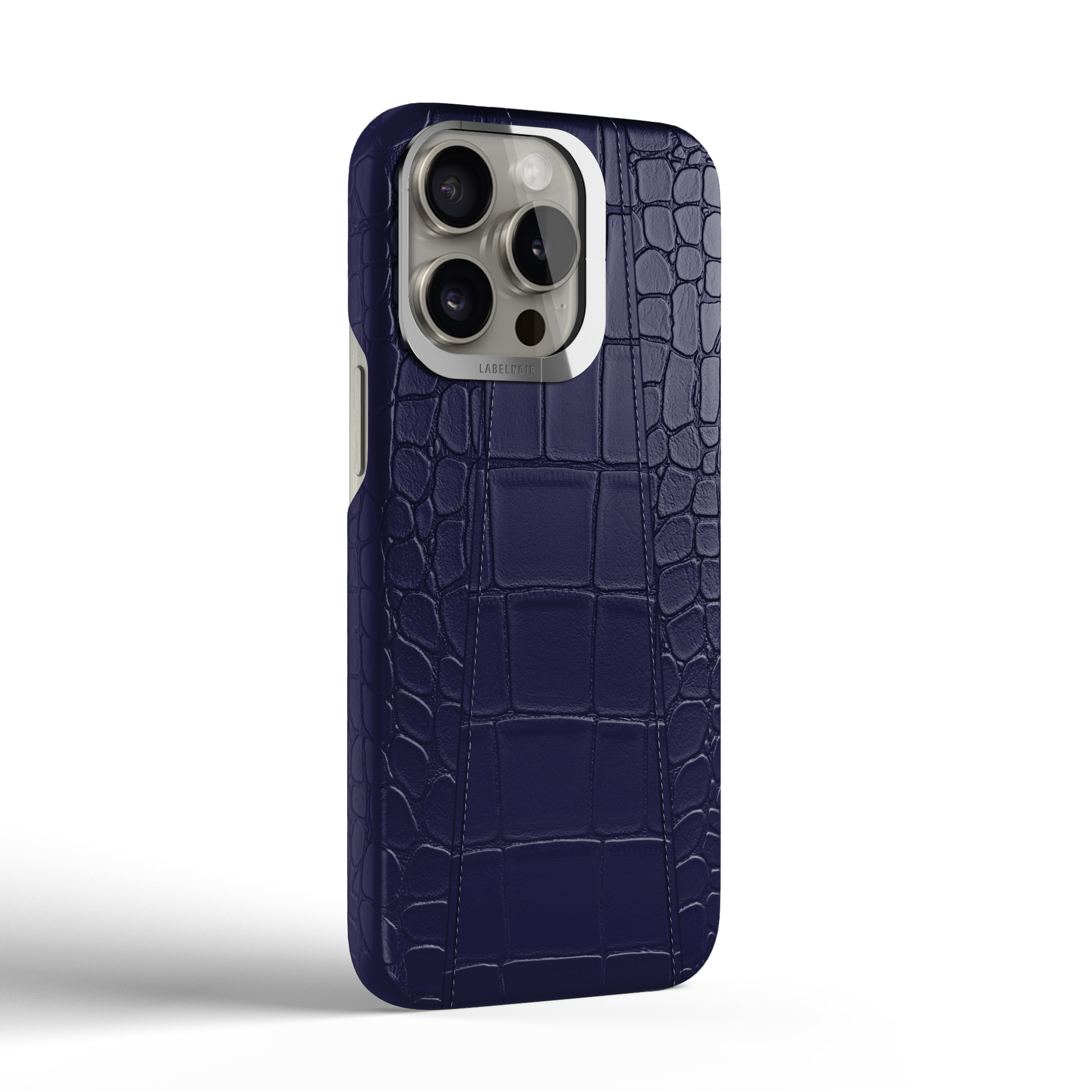 Iphone 15 Pro Max Navy Blue Alligator Case | Magsafe
