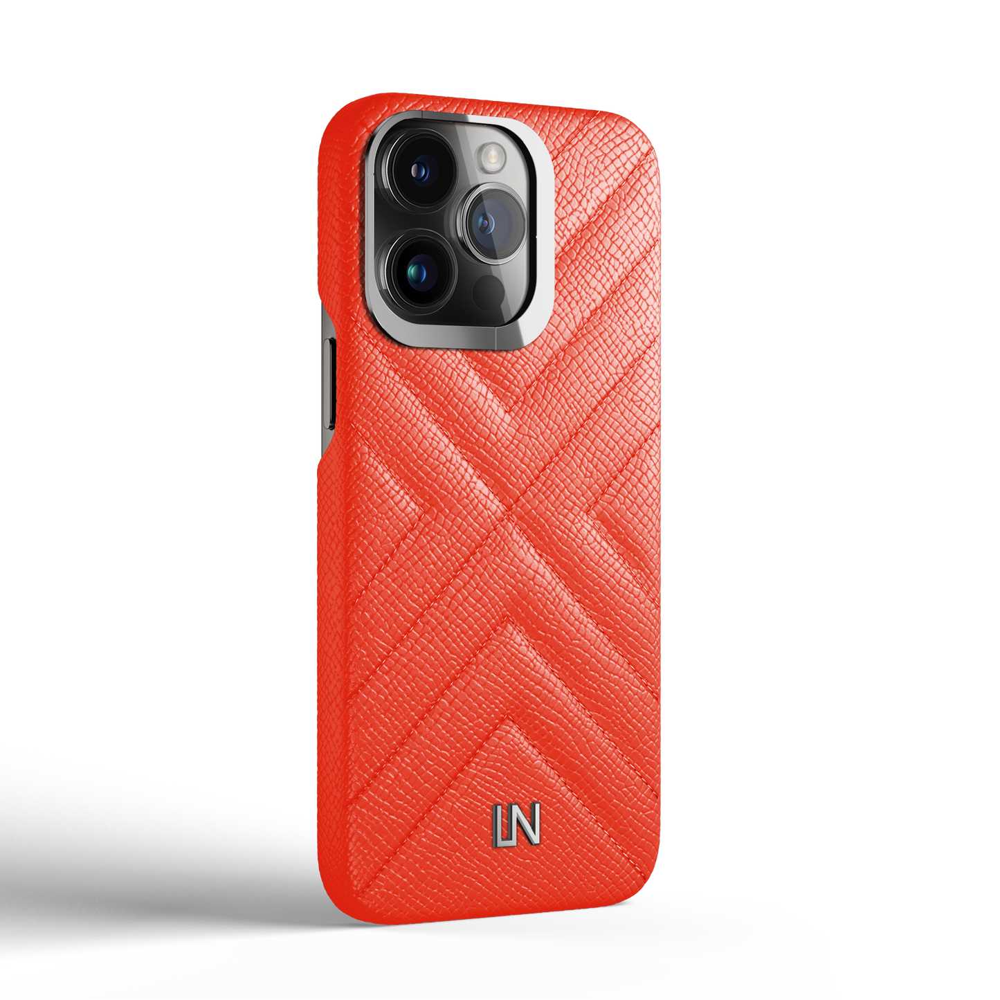 Iphone 13 Pro Orange Quilted Case