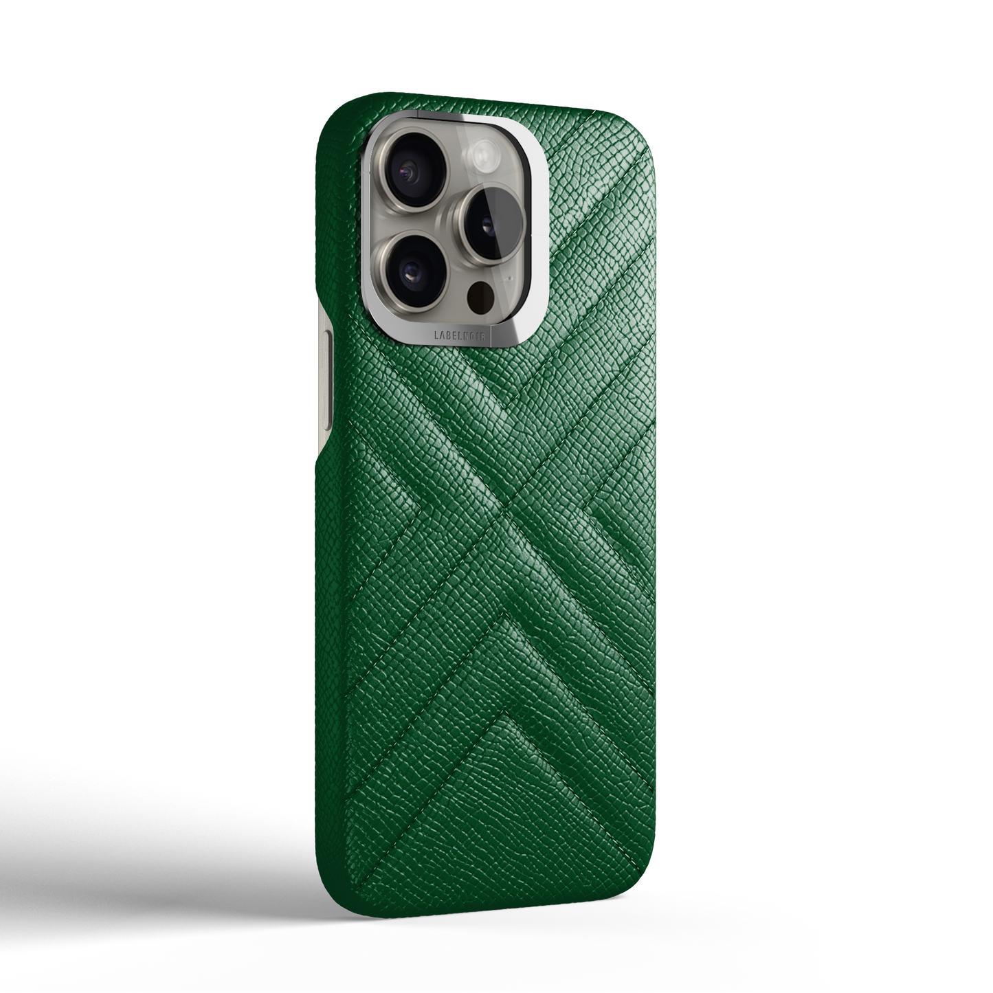Iphone 15 Pro Green Sapin Quilted Case