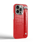 Iphone 16 Pro Max Red Alligator Removable Strap Case | Magsafe