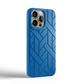 Iphone 15 Pro Max Blue Rubber Case | Label Noir Genève