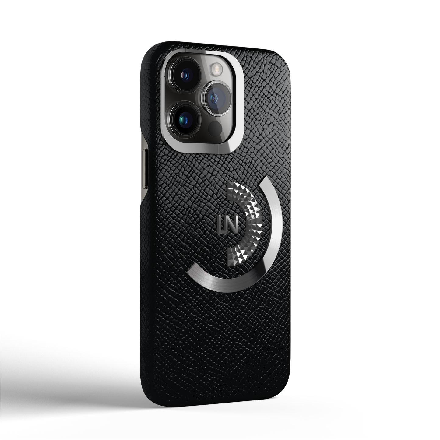 Iphone 14 Pro Black Ornate Case