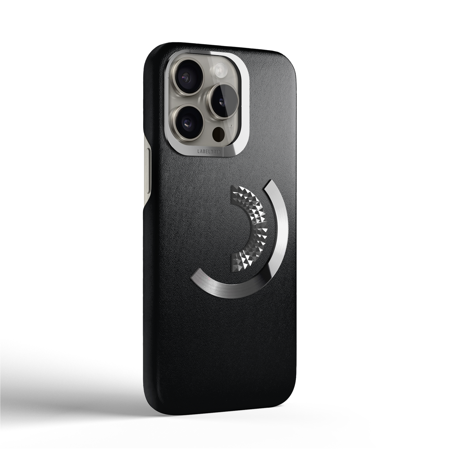 Iphone 16 Pro Black Ornate Case | Label Noir Genève