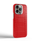 Iphone 16 Pro Max Red Alligator Case | Magsafe