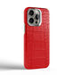 Iphone 15 Pro Max Red Alligator Case | Magsafe