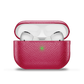 Airpods Pro 2 Fuschia Grained Leather Cover