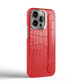 Iphone 16 Pro Red Alligator Strap Case | Magsafe