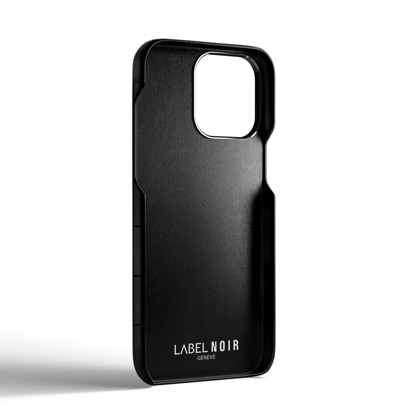 Iphone 14 Pro Black Alligator Strap Case | Magsafe