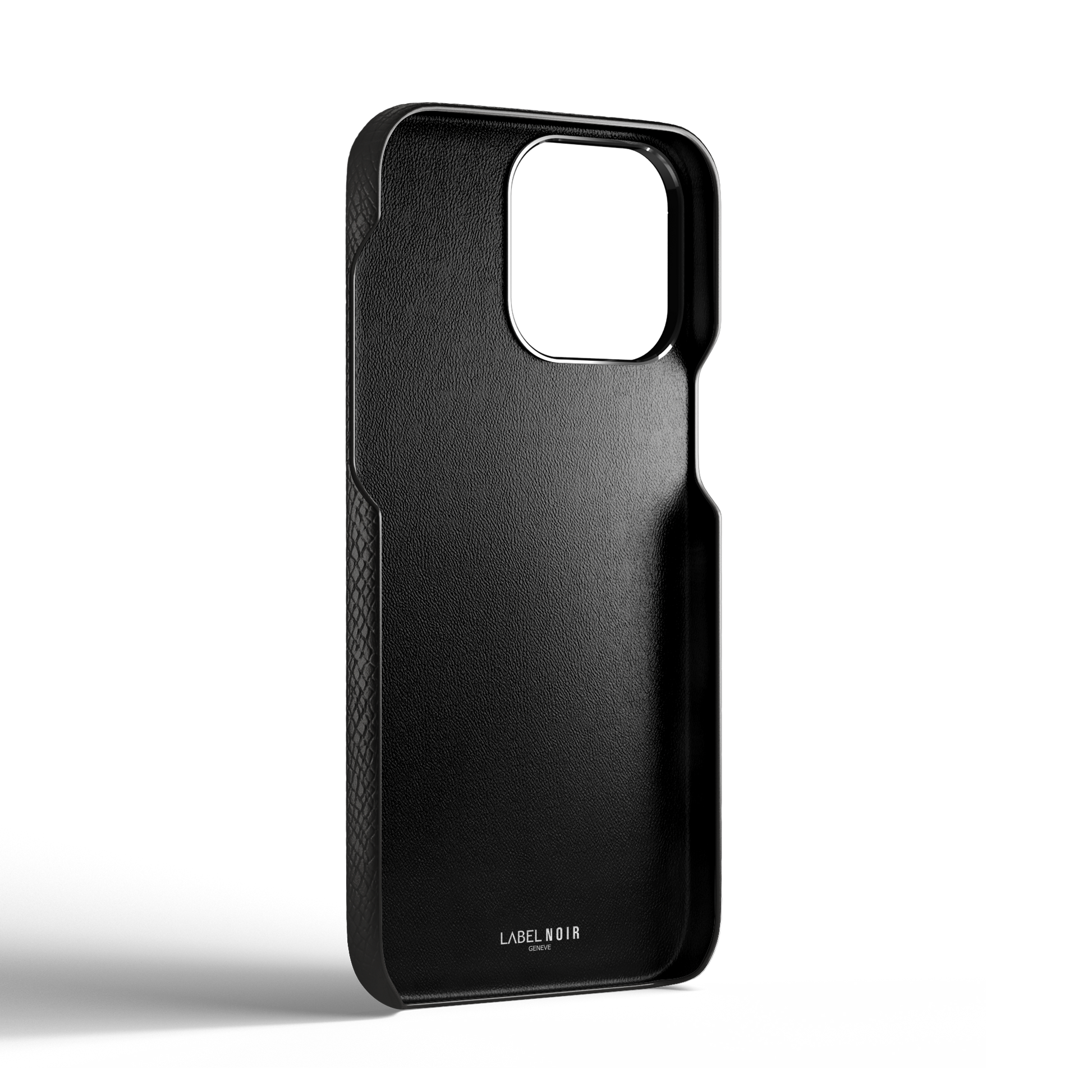 Iphone 15 Pro Black Quilted Case