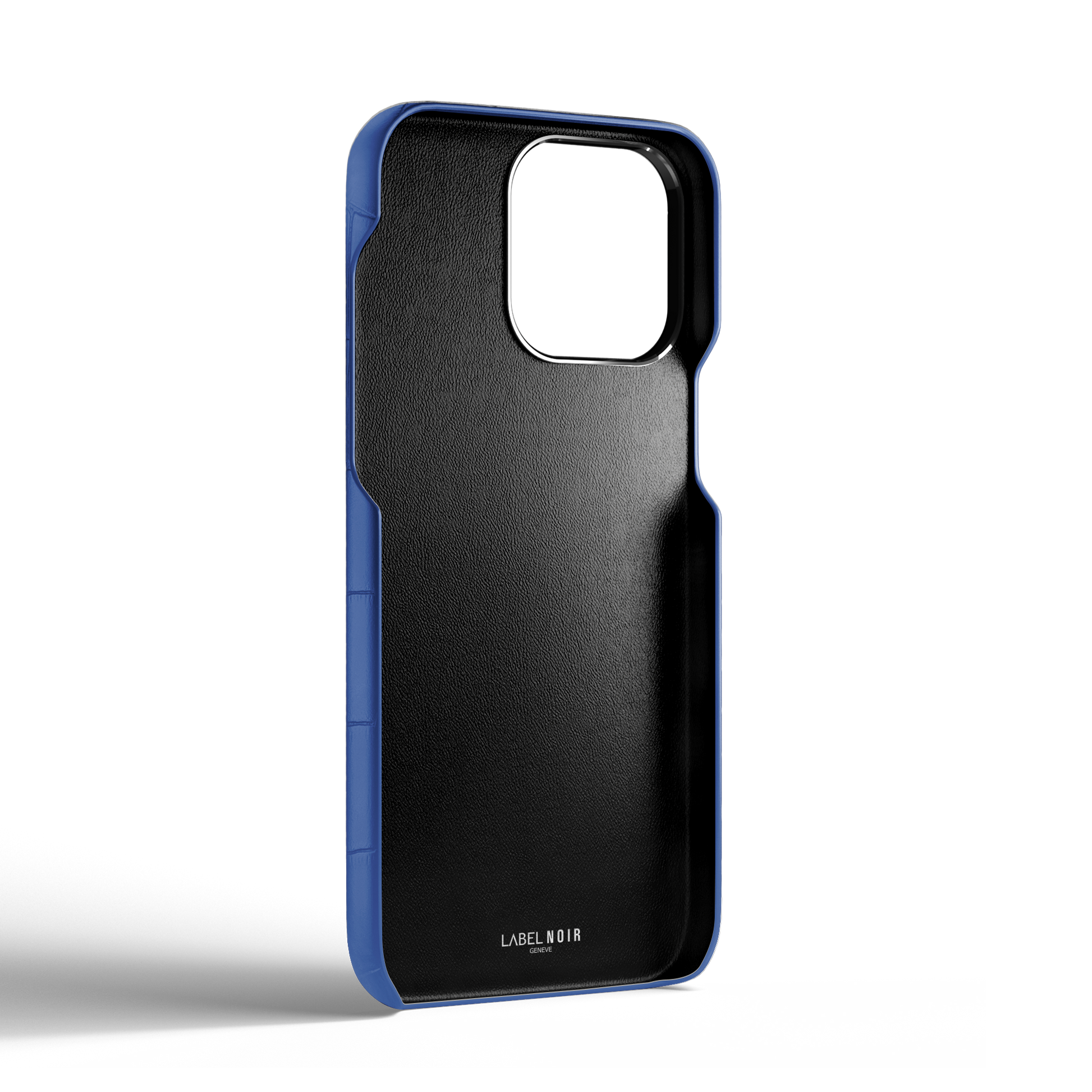 Iphone 15 Pro Phantom Blue Alligator Removable Strap Case | Magsafe