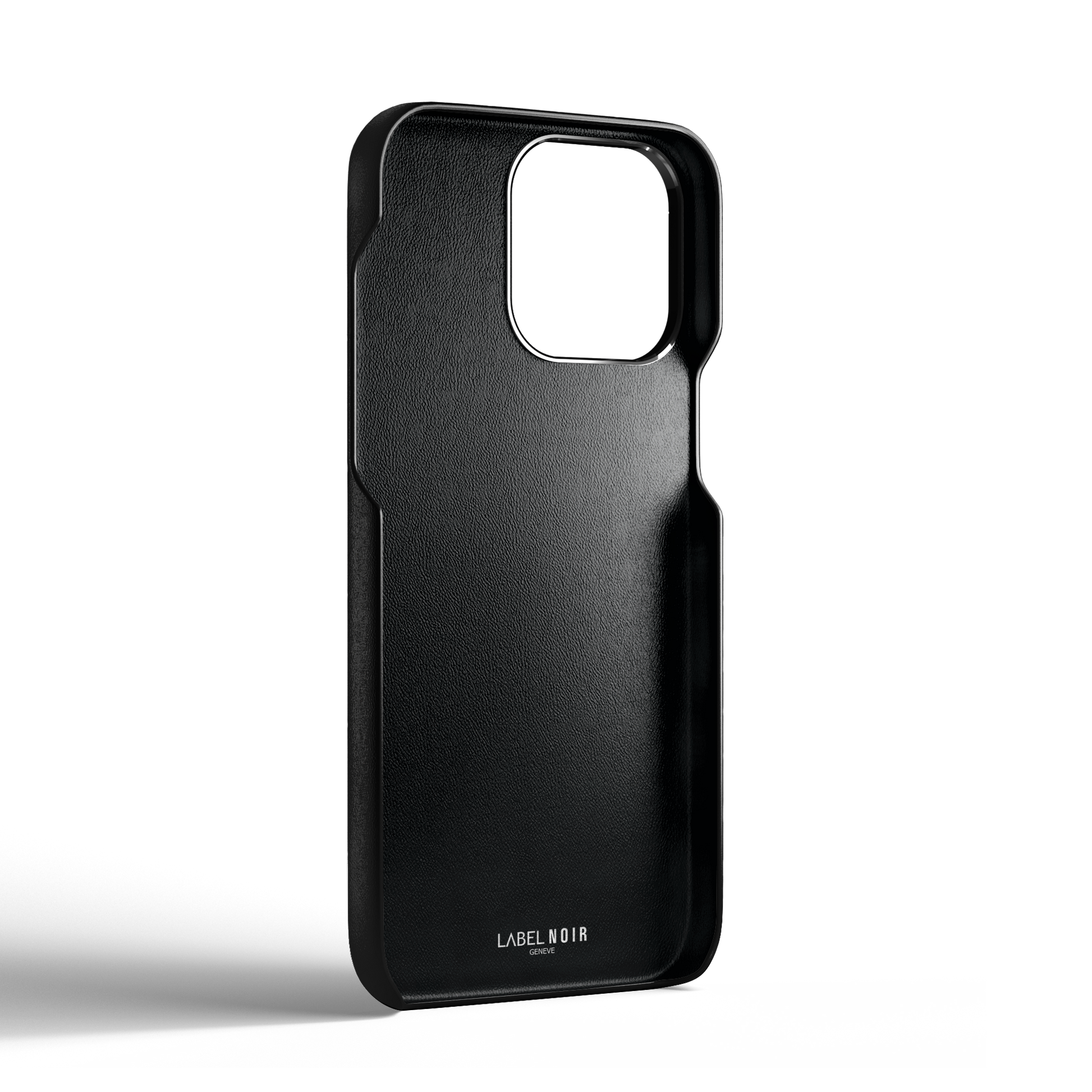 Iphone 15 Pro Black Ornate Case | Label Noir Genève