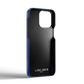 Iphone 14 Pro Blue Peony Saffiano Strap Case | Magsafe