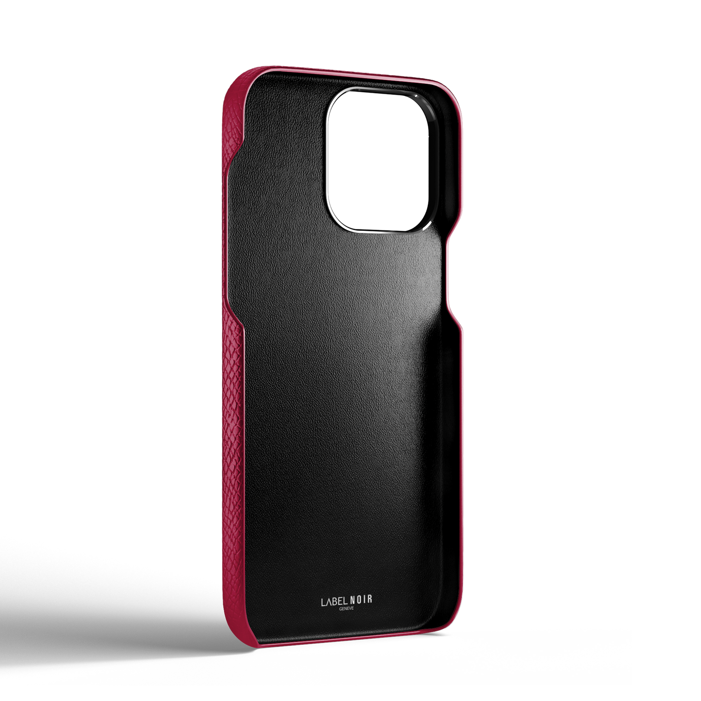 Iphone 15 Pro Fuschia Quilted Strap Case