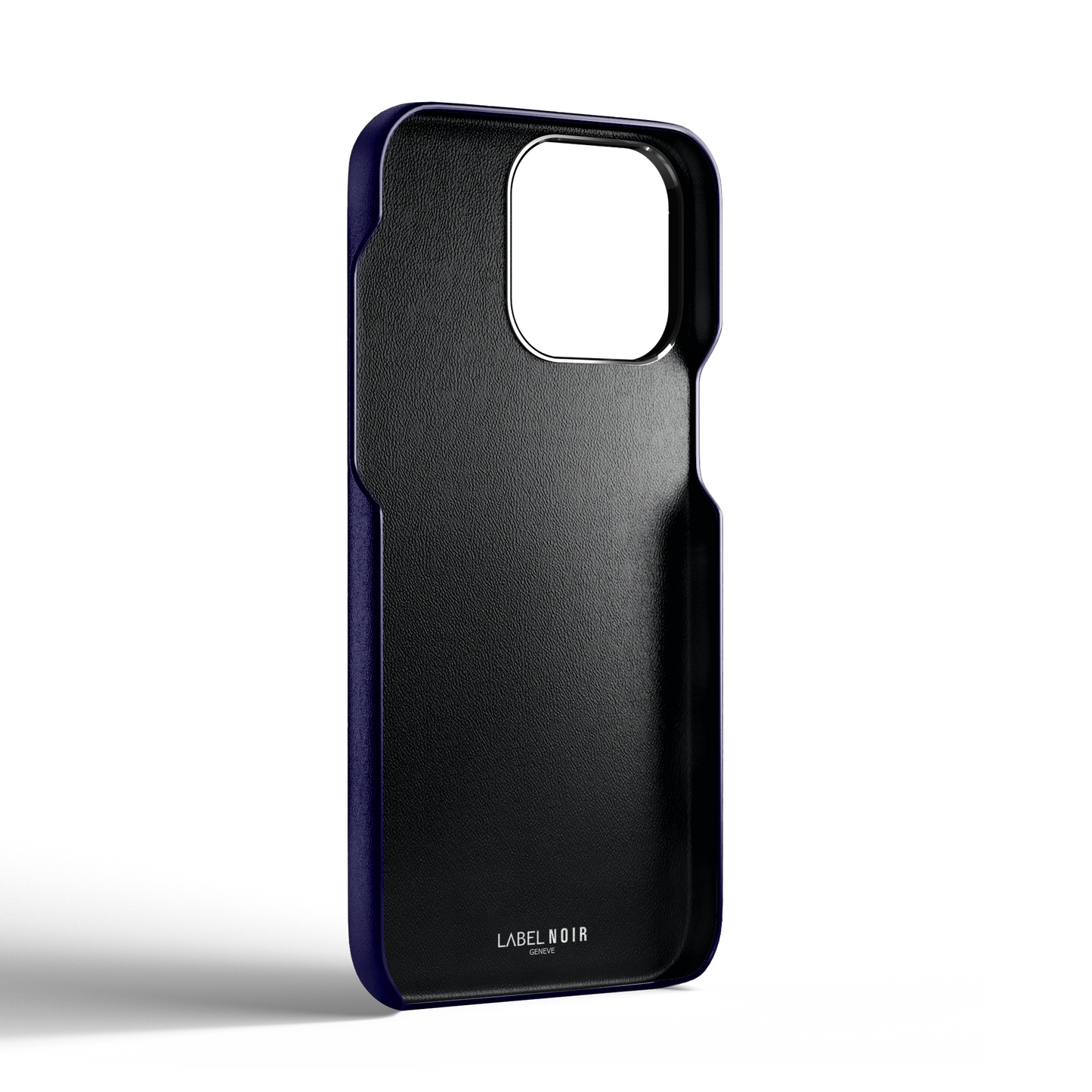 Iphone 16 Pro Navy Blue Ornate Case | Label Noir Genève