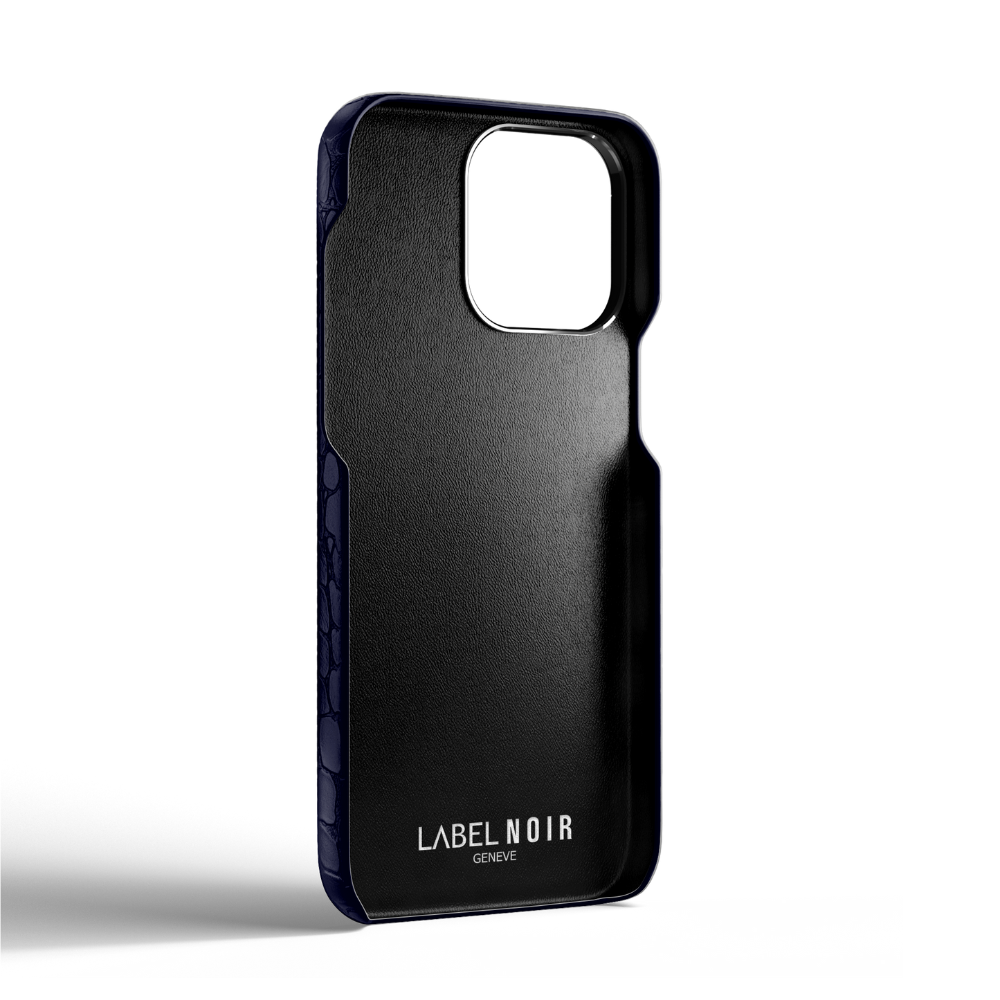 Iphone 14 Pro Navy Blue Alligator Case | Magsafe