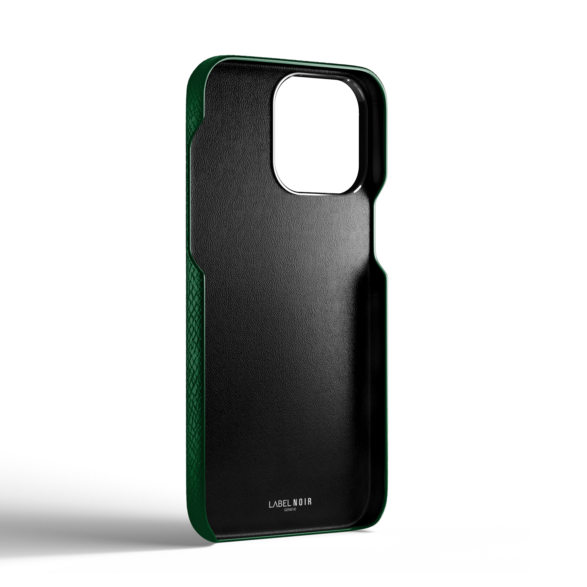 Iphone 15 Pro Green Sapin Quilted Strap Case