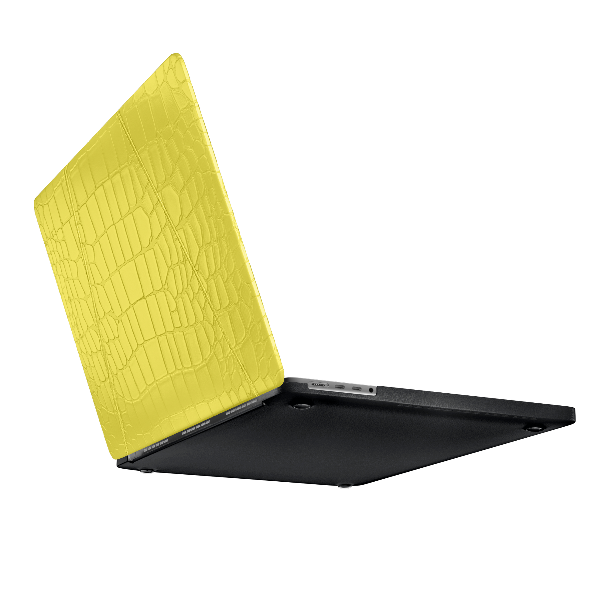 MacBook Pro 13-inch Yellow Alligator Case