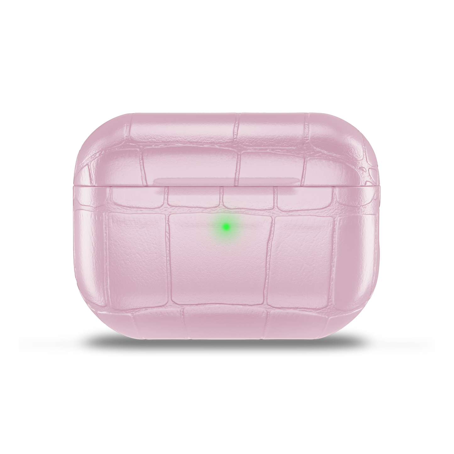 Airpods Pro 2 Pink Alligator Cover