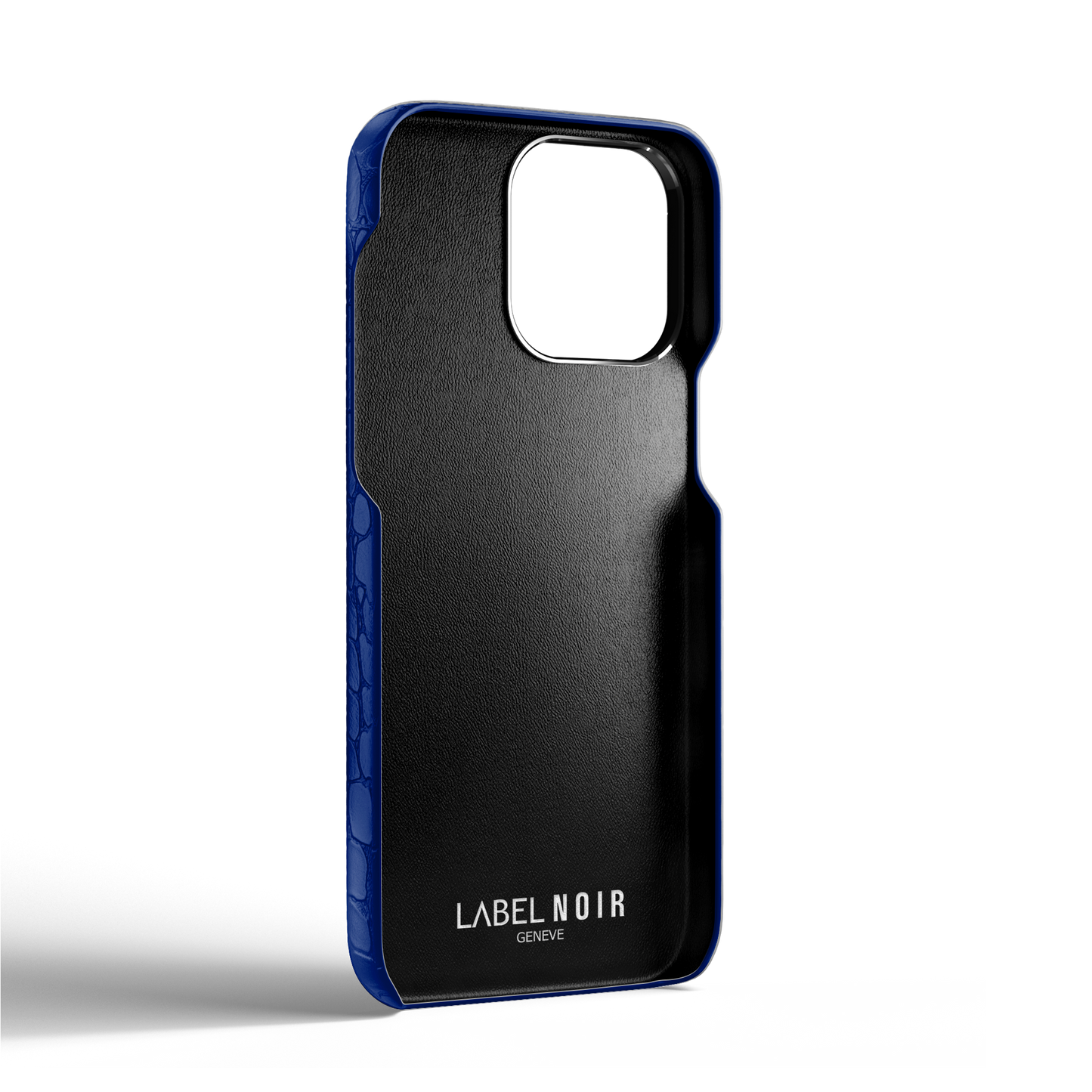 Iphone 14 Pro Blue Peony Alligator Case | Magsafe