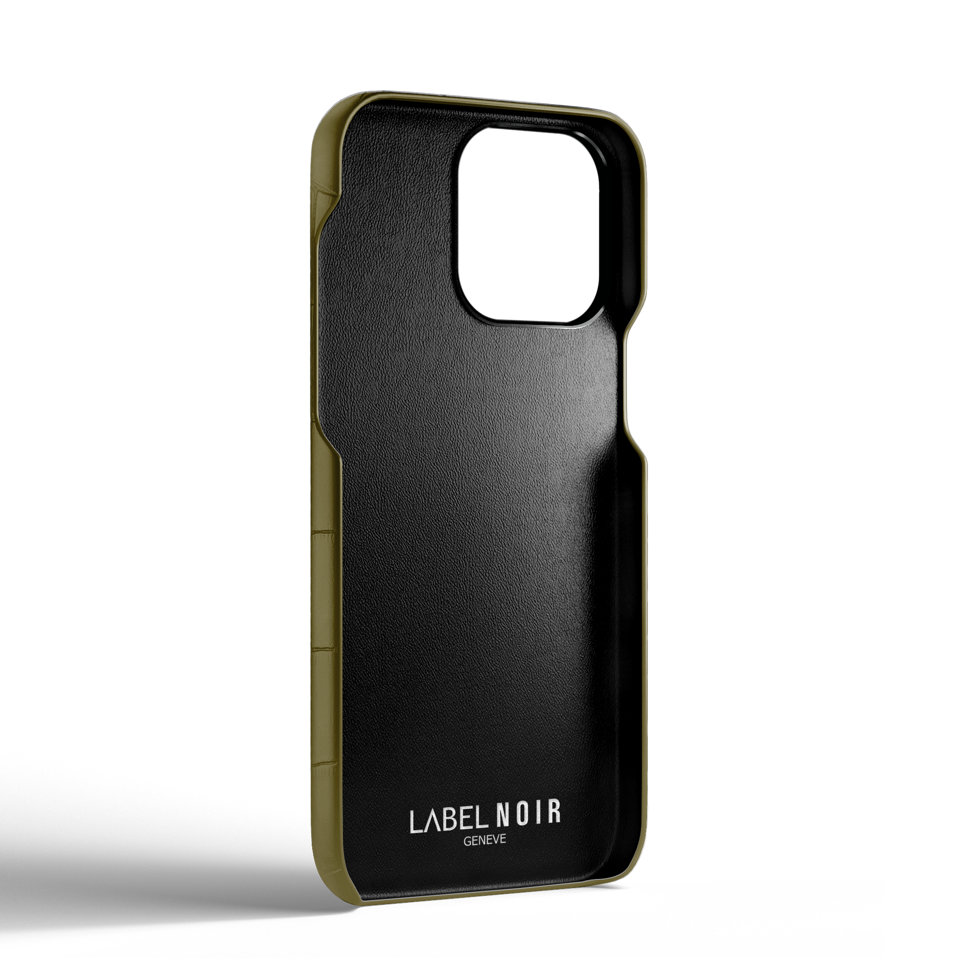 Iphone 13 Pro Olive Green Alligator Strap Case | Magsafe