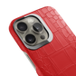Iphone 15 Pro Red Alligator Case | Magsafe