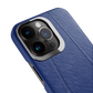Iphone 13 Pro Blue Peony Saffiano Case | Magsafe