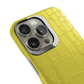 Iphone 16 Pro Yellow Alligator Case | Magsafe