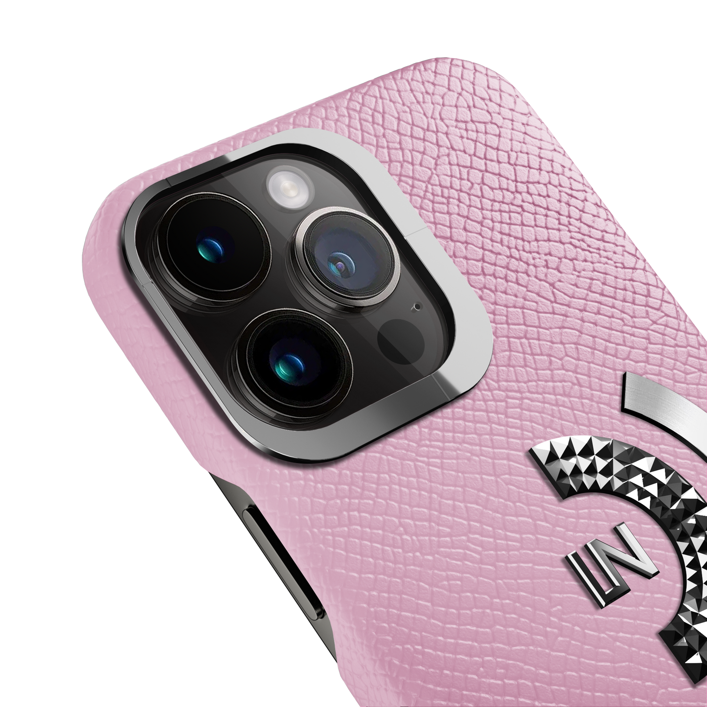 Iphone 14 Pro Pink Ornate Case