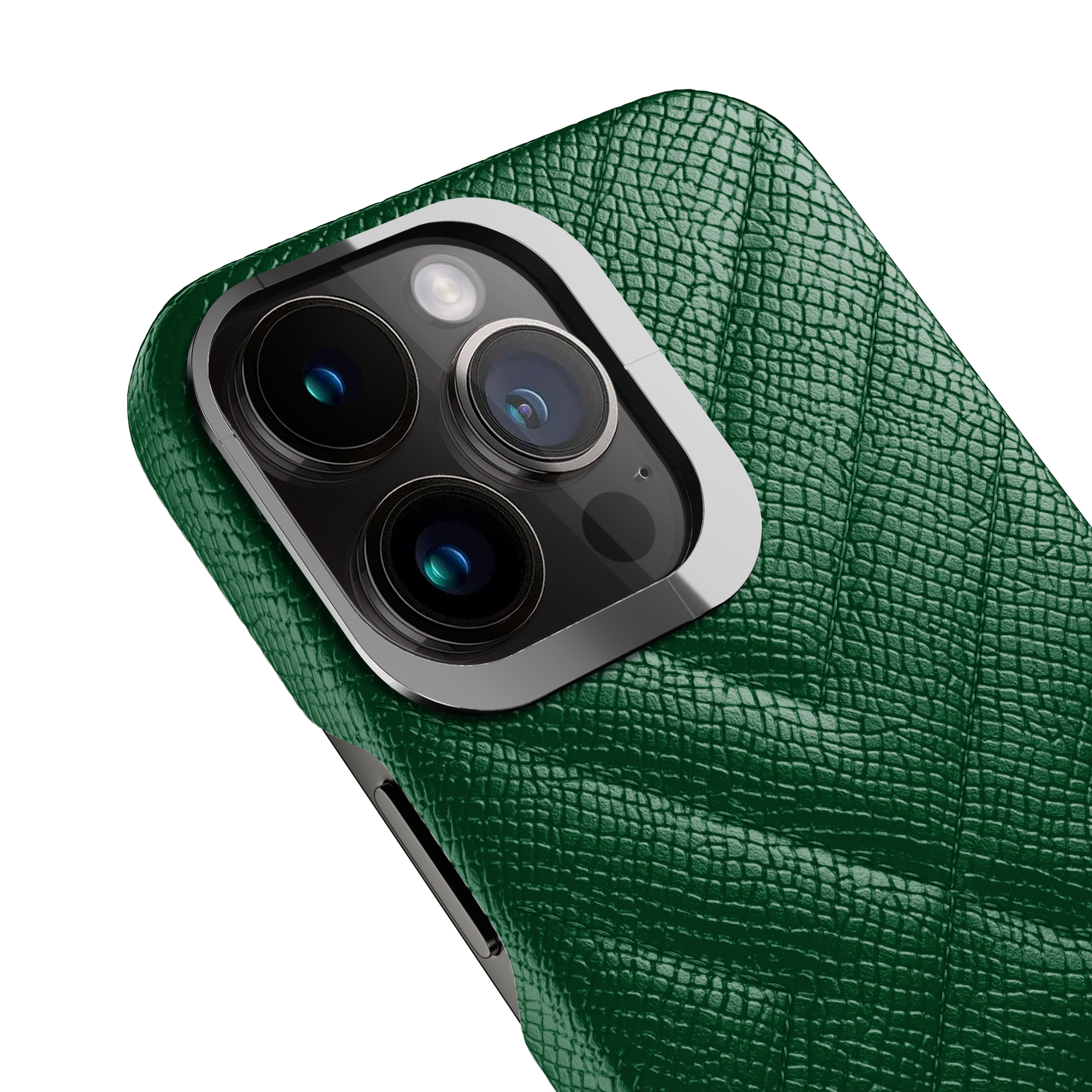 Iphone 13 Pro Green Sapin Quilted Case