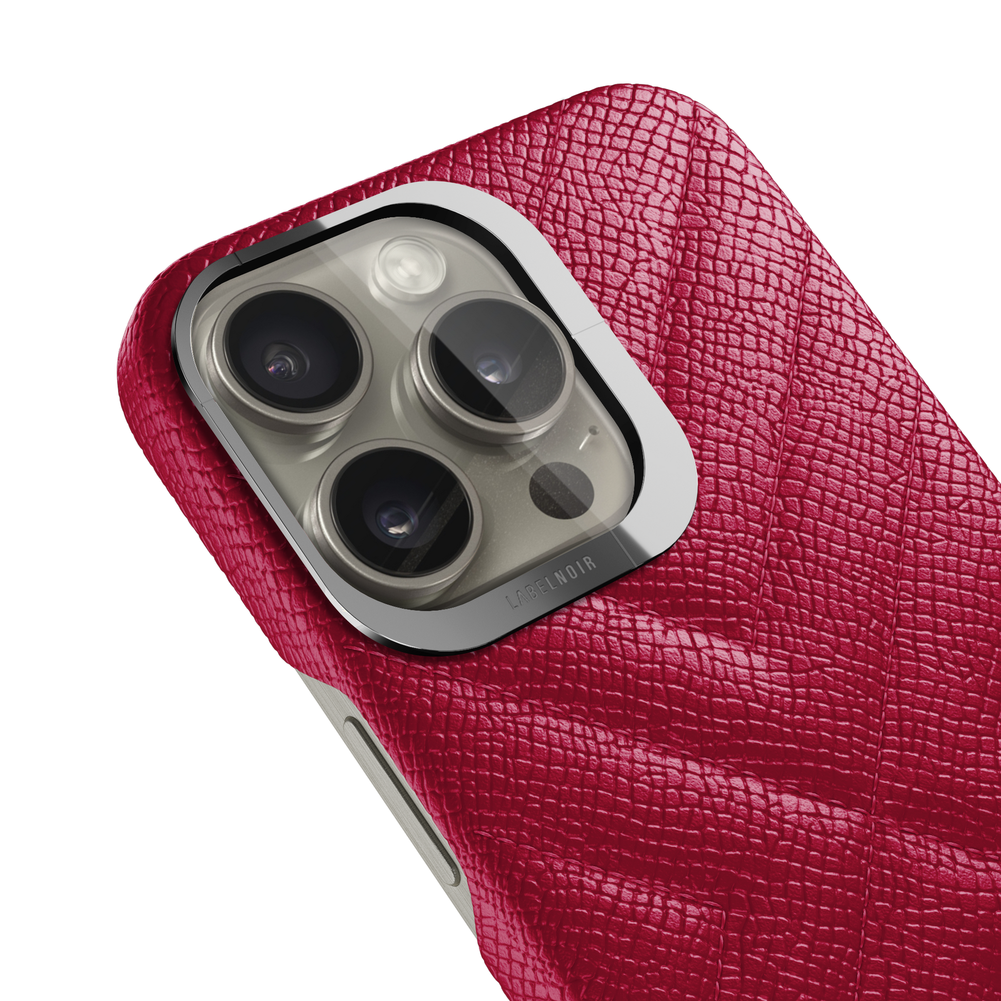 Iphone 15 Pro Fuschia Quilted Case