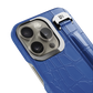 Iphone 15 Pro Phantom Blue Alligator Removable Strap Case | Magsafe