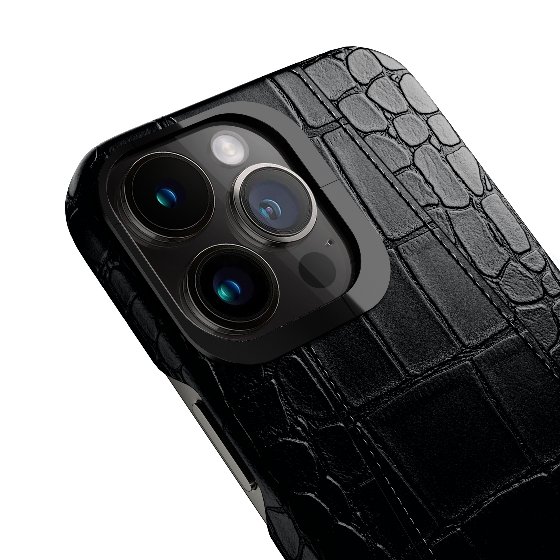 Iphone 13 Pro Black Alligator Case | Magsafe