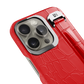 Iphone 16 Pro Max Red Alligator Removable Strap Case | Magsafe