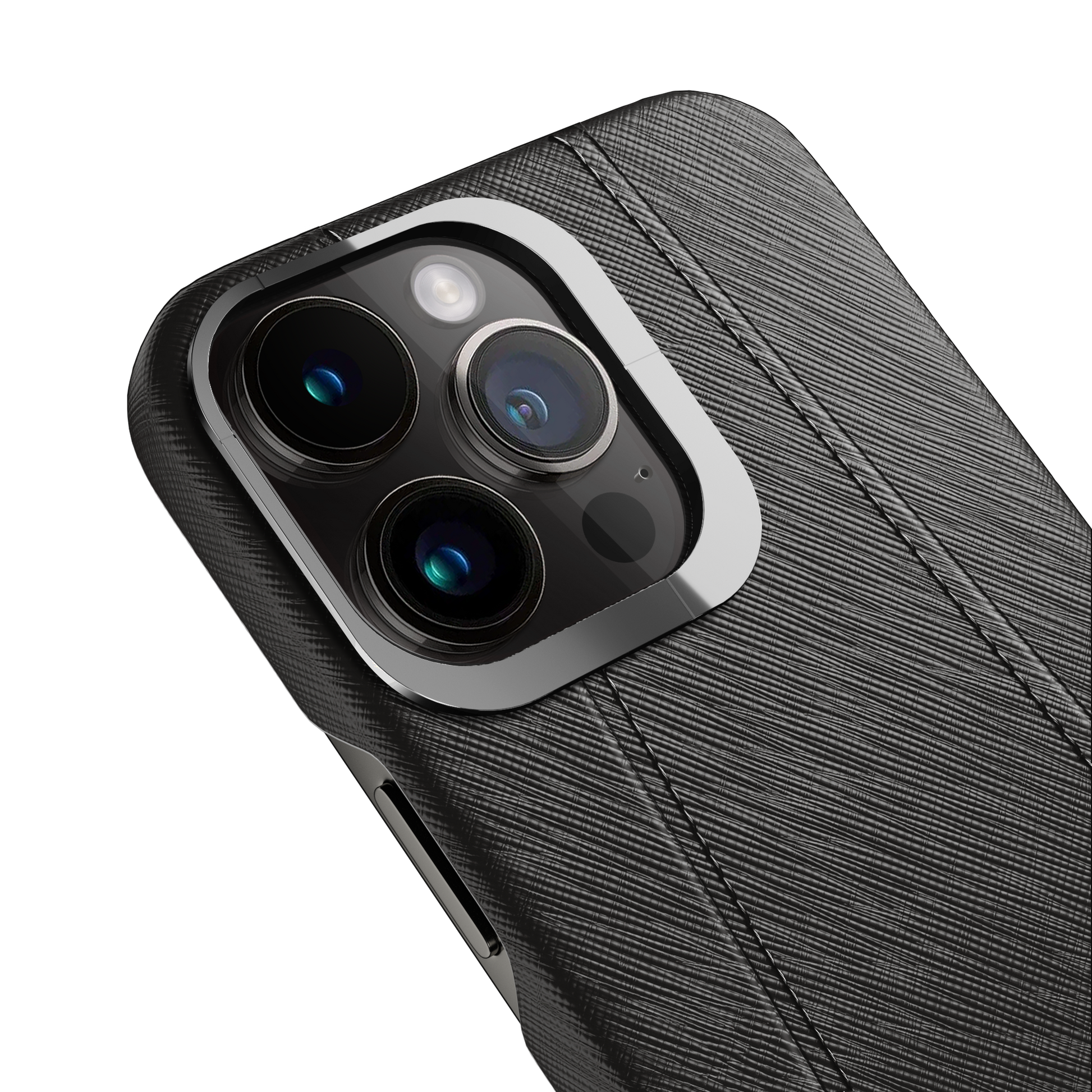 Iphone 13 Pro Black Saffiano Case | Magsafe