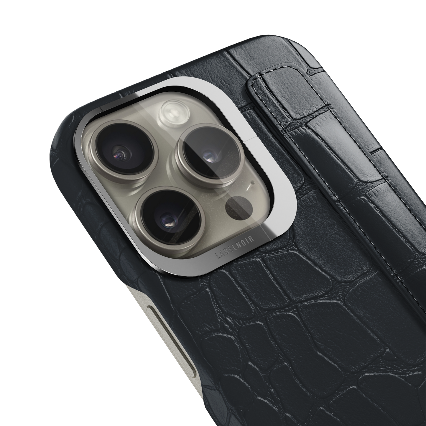 Iphone 16 Pro Graphite Alligator Strap Case | Magsafe