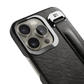 Iphone 15 Pro Black Saffiano Removable Strap Case | Magsafe