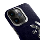 Iphone 14 Pro Navy Blue Ornate Case