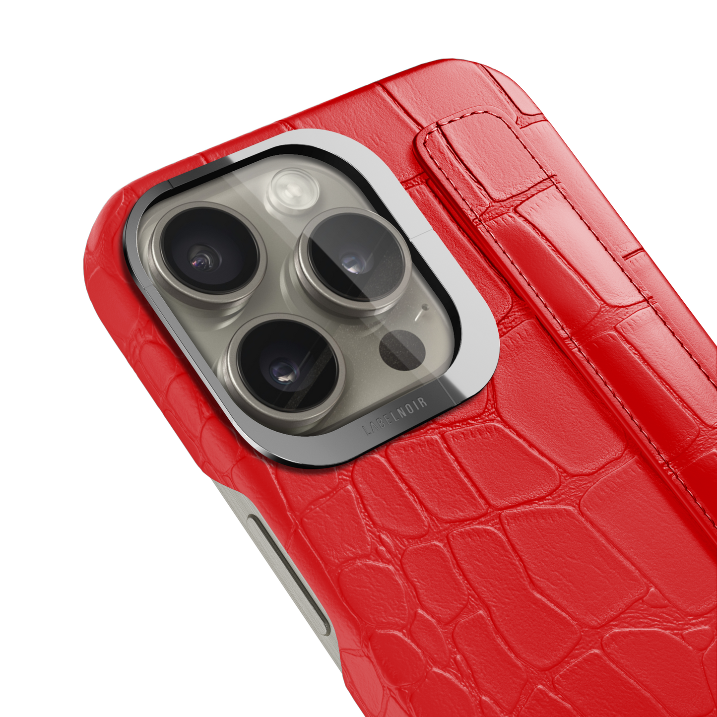 Iphone 16 Pro Red Alligator Strap Case | Magsafe