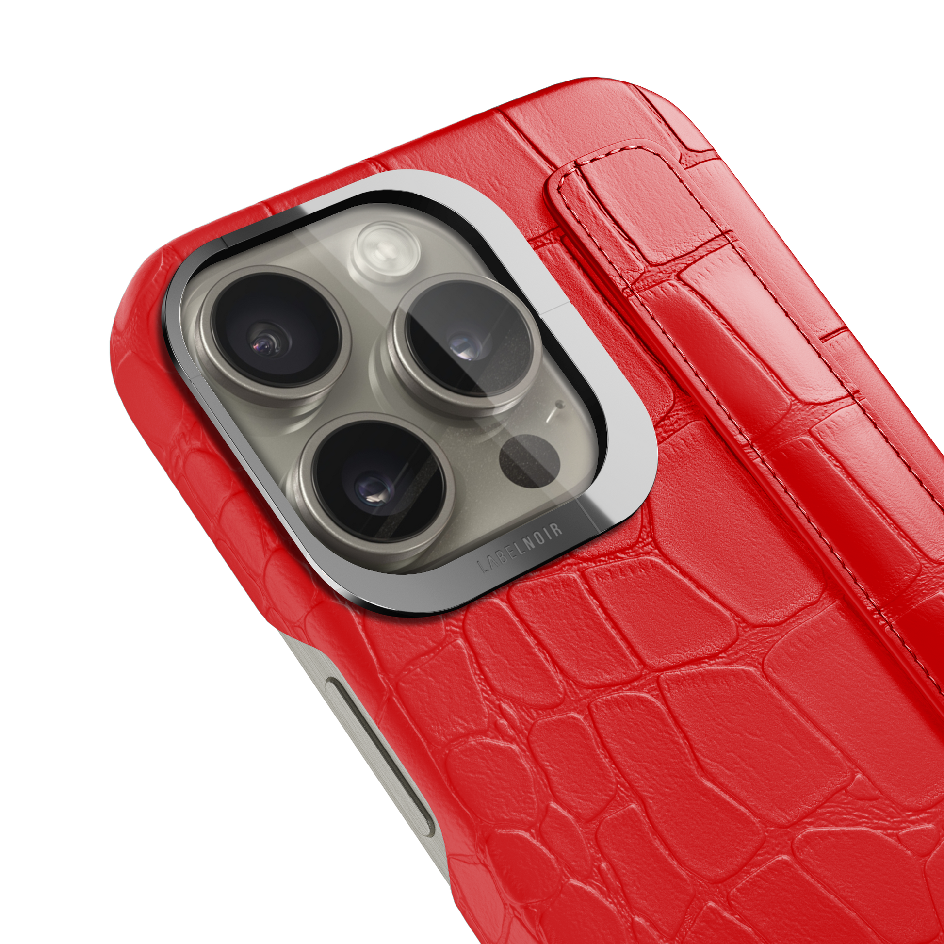 Iphone 16 Pro Red Alligator Strap Case | Magsafe