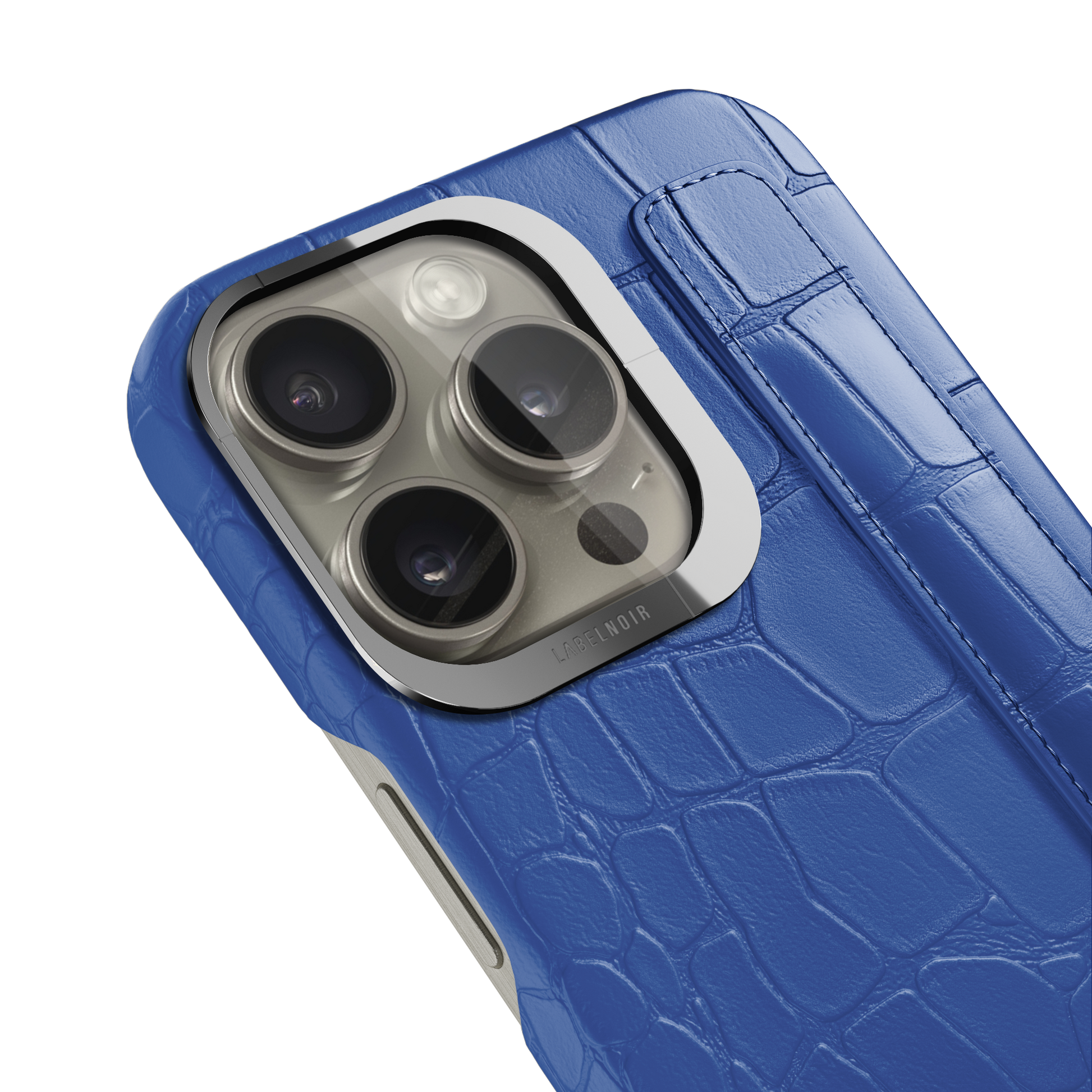 Iphone 16 Pro Phantom Blue Alligator Strap Case | Magsafe