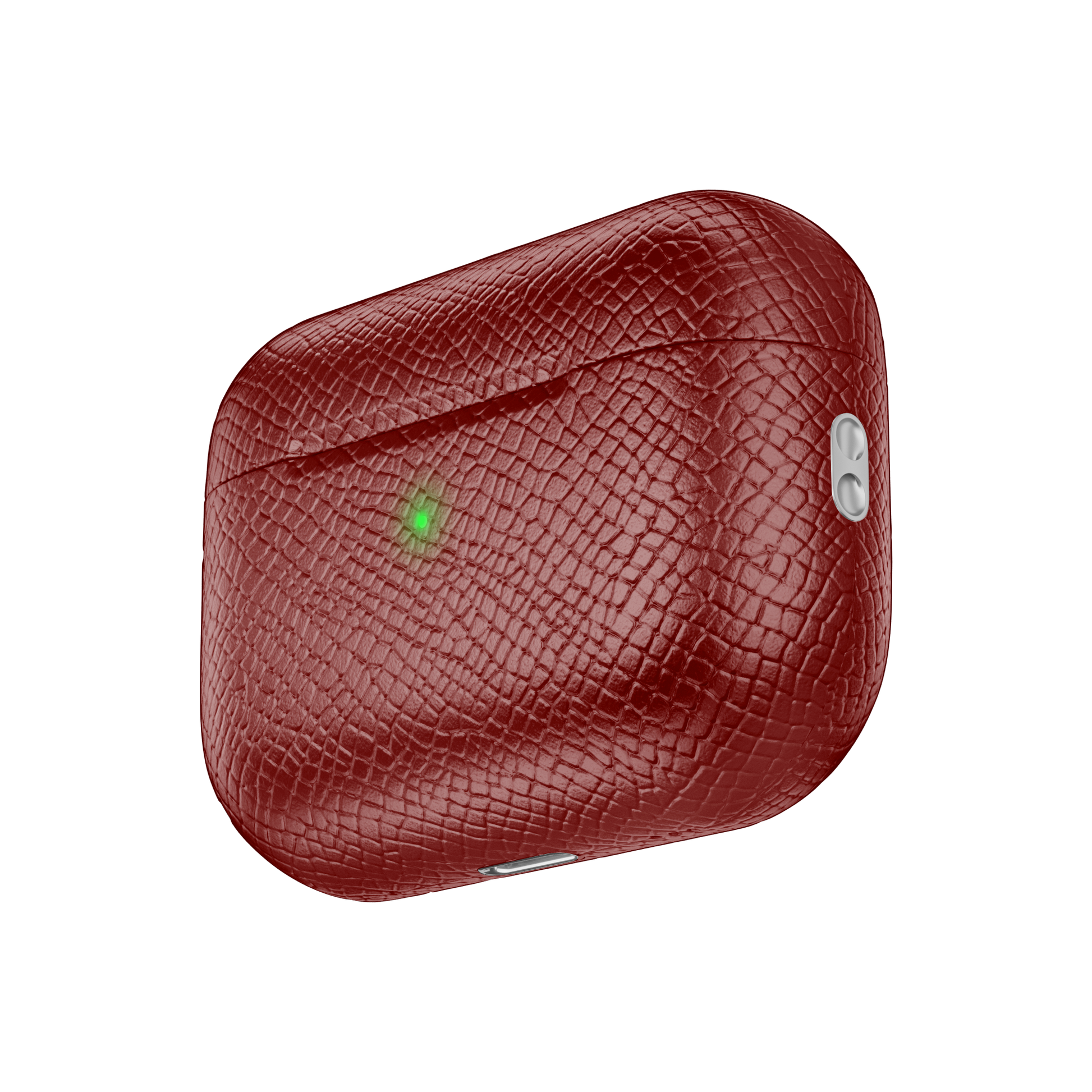 Airpods Pro 2 Ruby Grained Leather Cover