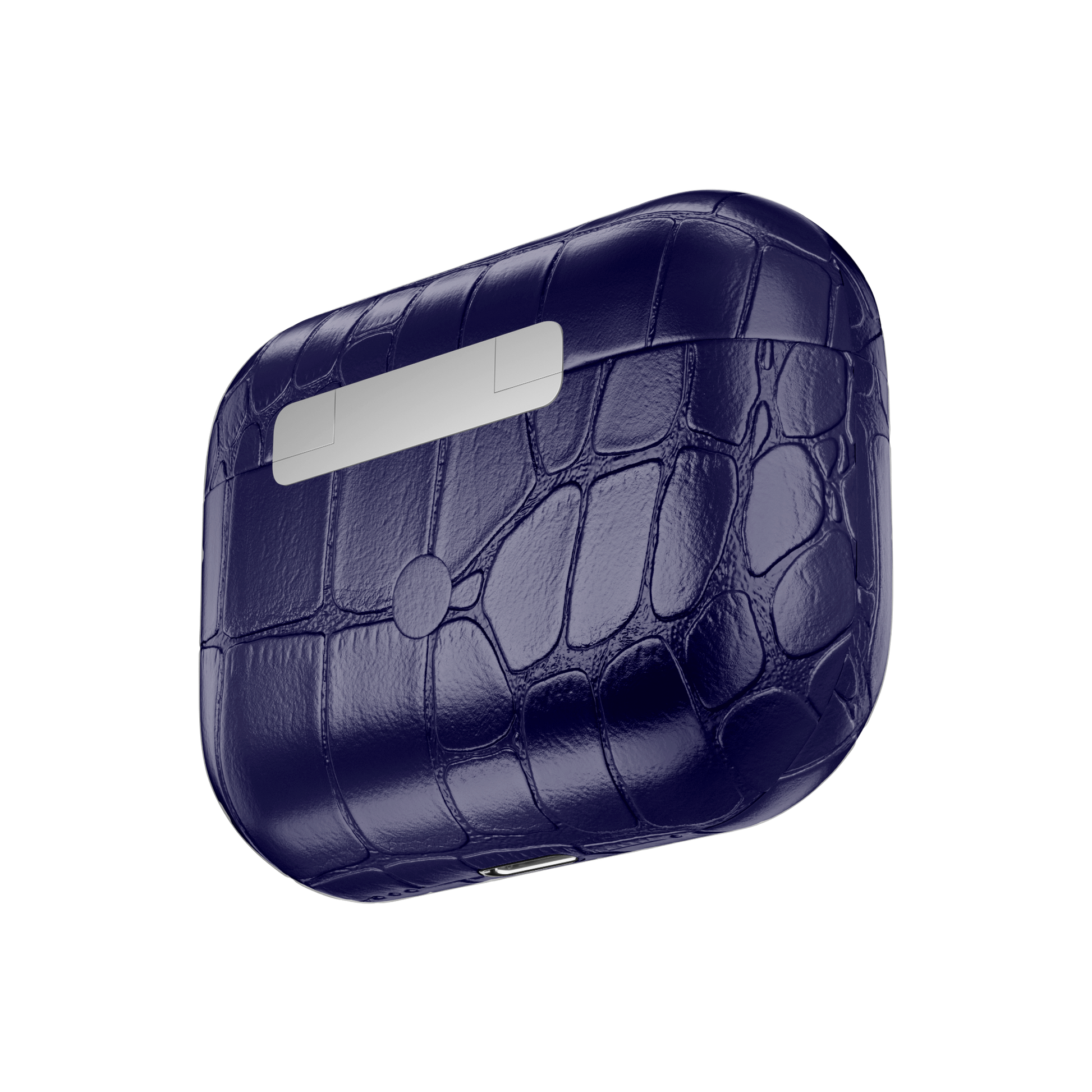 Airpods Pro 2 Navy Blue Alligator Cover