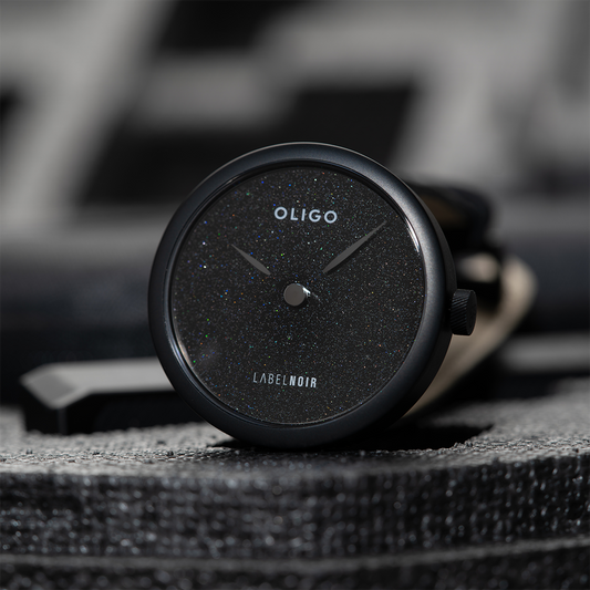 Side Photo of the Limited Edition Oligo Soprod M100 - Label Noir