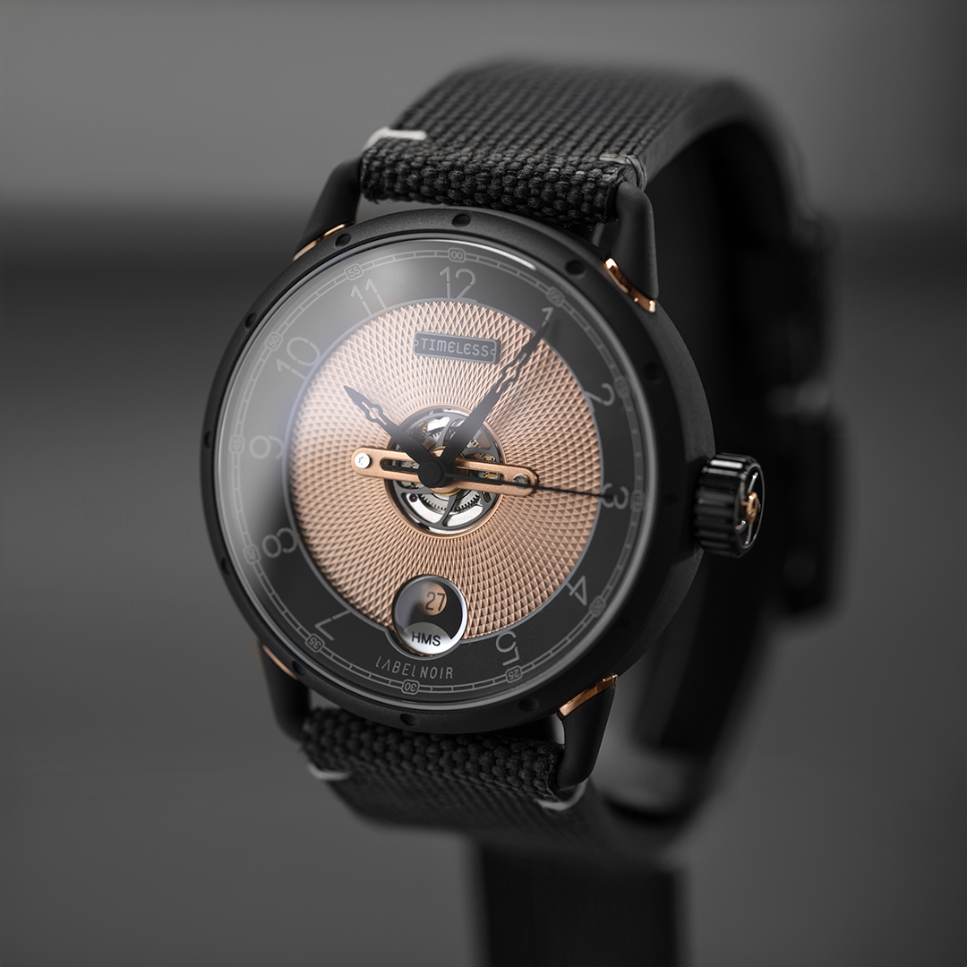 Photo of the Limited Edition Timeless HMS003- Label Noir